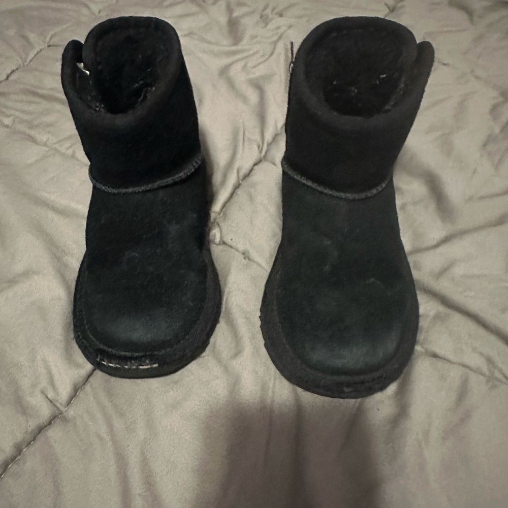 Black Suede Boots